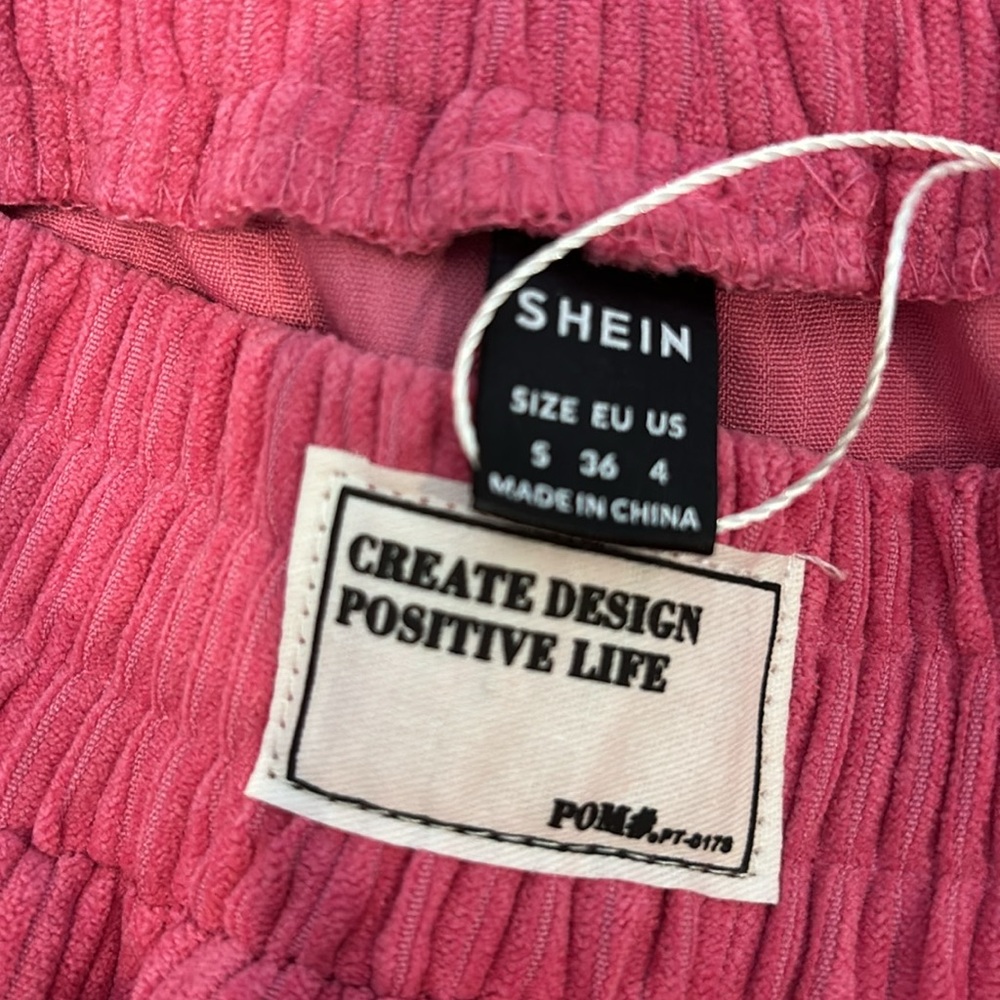 Pink pull on pants - Picture 2 of 3